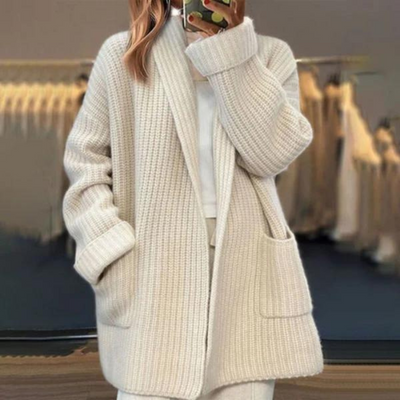 Alicia - Knitted Cardigan for Ladies Winter Clothing-Grace Aura