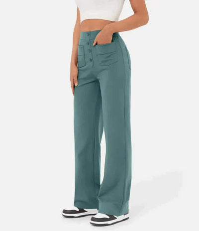 Anika - Ladies Pants with Stretch Function for Chic Everyday Wear-Grace Aura