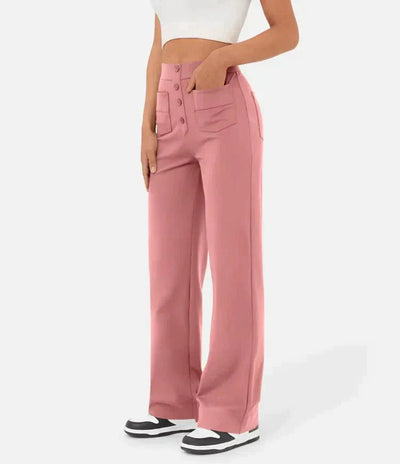 Anika - Ladies Pants with Stretch Function for Chic Everyday Wear-Grace Aura