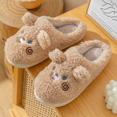 Animal Slippers - Warm - Non-Slip - Winter Slippers - Animal House Shoes-Grace Aura