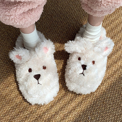 Animal Slippers - Warm - Non-Slip - Winter Slippers - Animal House Shoes-Grace Aura