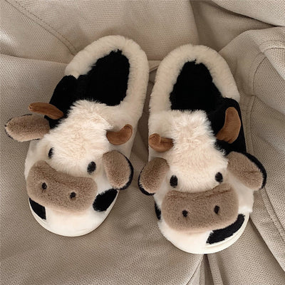 Animal Slippers - Warm - Non-Slip - Winter Slippers - Animal House Shoes-Grace Aura