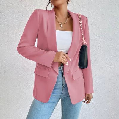 Blazer | Stylish | Open Front | Blazer Jacket | Women's Clothing-Grace Aura