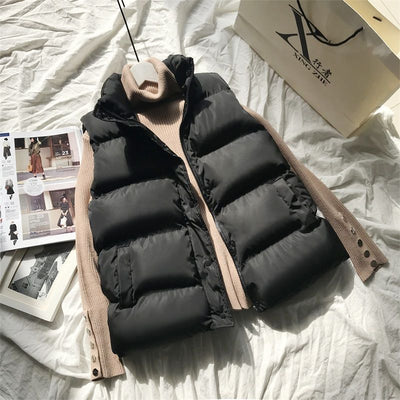 Bodywarmer - Warm - Sleeveless - Puffer Vest - Winter Vest-Grace Aura