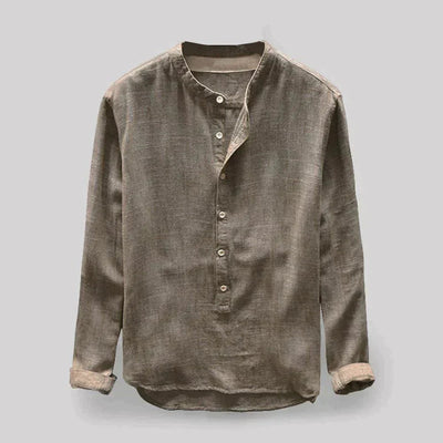 Button-Up Shirt | Breathable | Long Sleeve | Oxford Shirt | Men's Shirts-Grace Aura