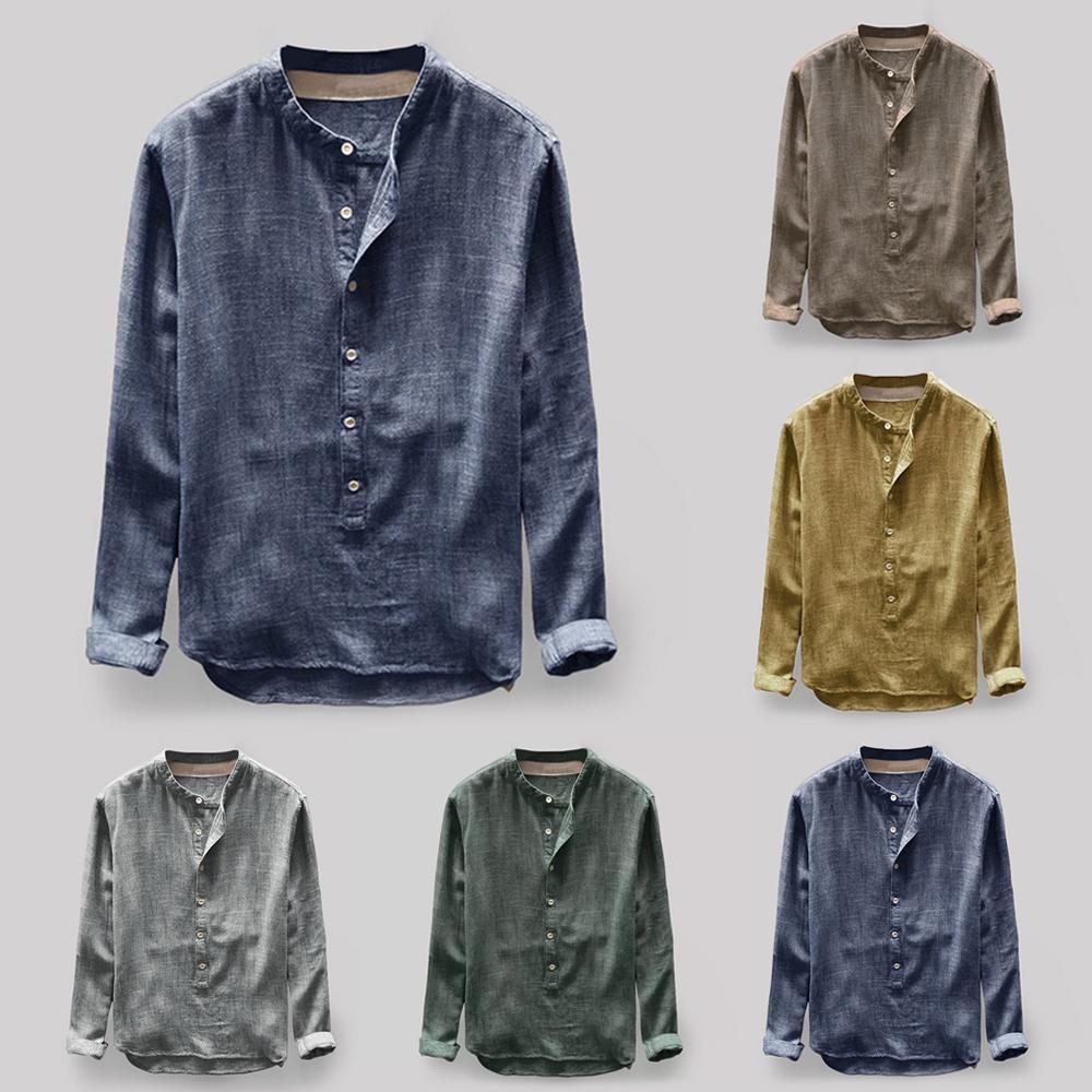 Button-Up Shirt | Breathable | Long Sleeve | Oxford Shirt | Men's Shirts-Grace Aura