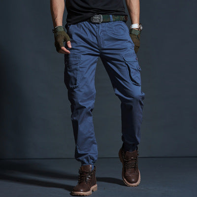 Cargo Trousers | Casual | Pockets | Cargo Joggers | Men's Trousers-Grace Aura