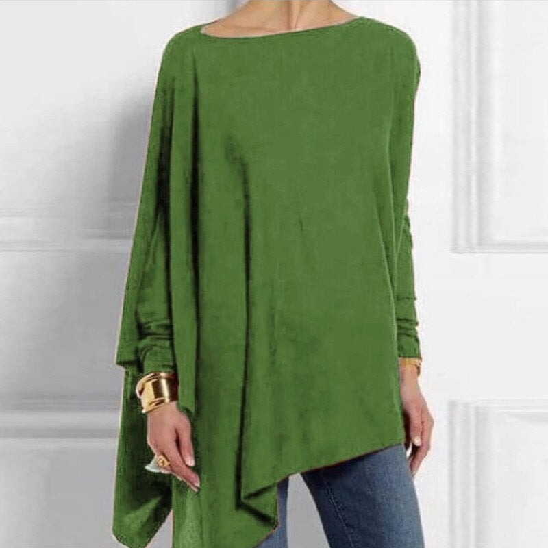 Cashmere Jumper | Boat Neck | Long Sleeve | Oversized Sweater | Blouse-Grace Aura