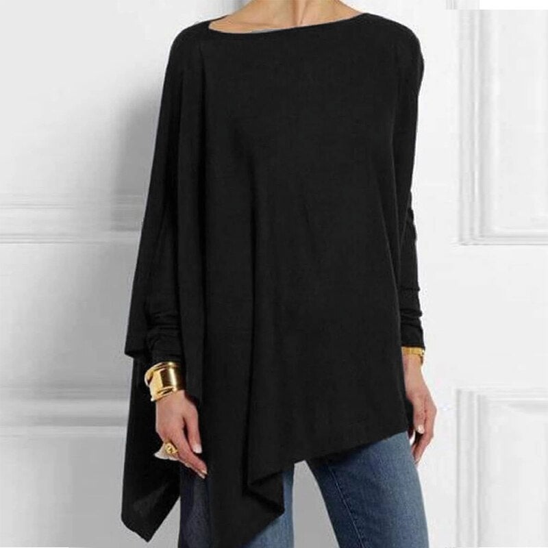 Cashmere Jumper | Boat Neck | Long Sleeve | Oversized Sweater | Blouse-Grace Aura