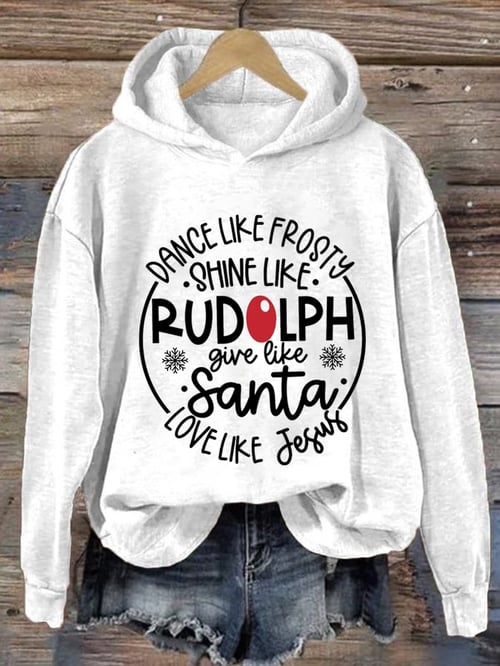 Christmas Hoodie | Loose Fit | Long Sleeve | Christmas Pullover | Funny Xmas Sweatshirts-Grace Aura