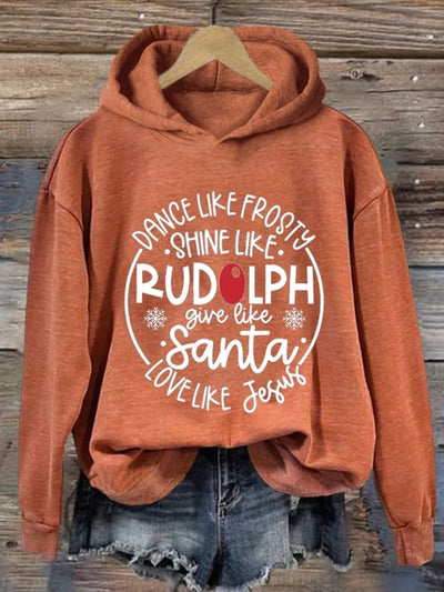 Christmas Hoodie | Loose Fit | Long Sleeve | Christmas Pullover | Funny Xmas Sweatshirts-Grace Aura