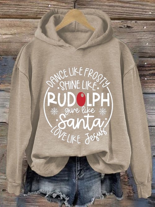 Christmas Hoodie | Loose Fit | Long Sleeve | Christmas Pullover | Funny Xmas Sweatshirts-Grace Aura