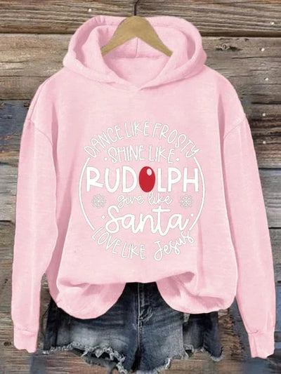 Christmas Hoodie | Loose Fit | Long Sleeve | Christmas Pullover | Funny Xmas Sweatshirts-Grace Aura