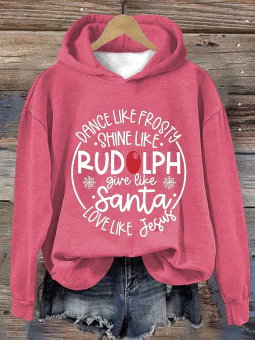 Christmas Hoodie | Loose Fit | Long Sleeve | Christmas Pullover | Funny Xmas Sweatshirts-Grace Aura