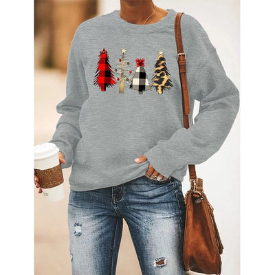 Christmas Sweatshirt | Casual | Loose Fit | Xmas Pullover | Women's Jumper-Grace Aura