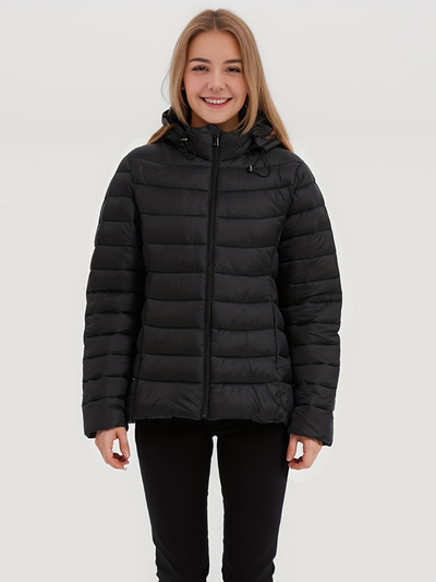 Down Jacket | Hooded | Lightweight | Puffer Jacket | Women's Winter Jackets -Grace Aura