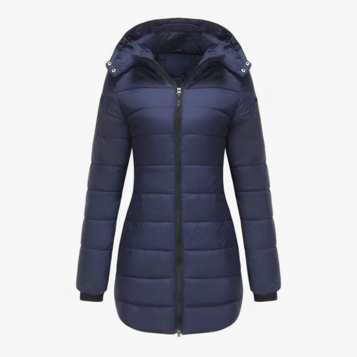 Down Jacket | Hooded | Mid Length | Long Puffer Coats | Women's Winter Jackets-Grace Aura