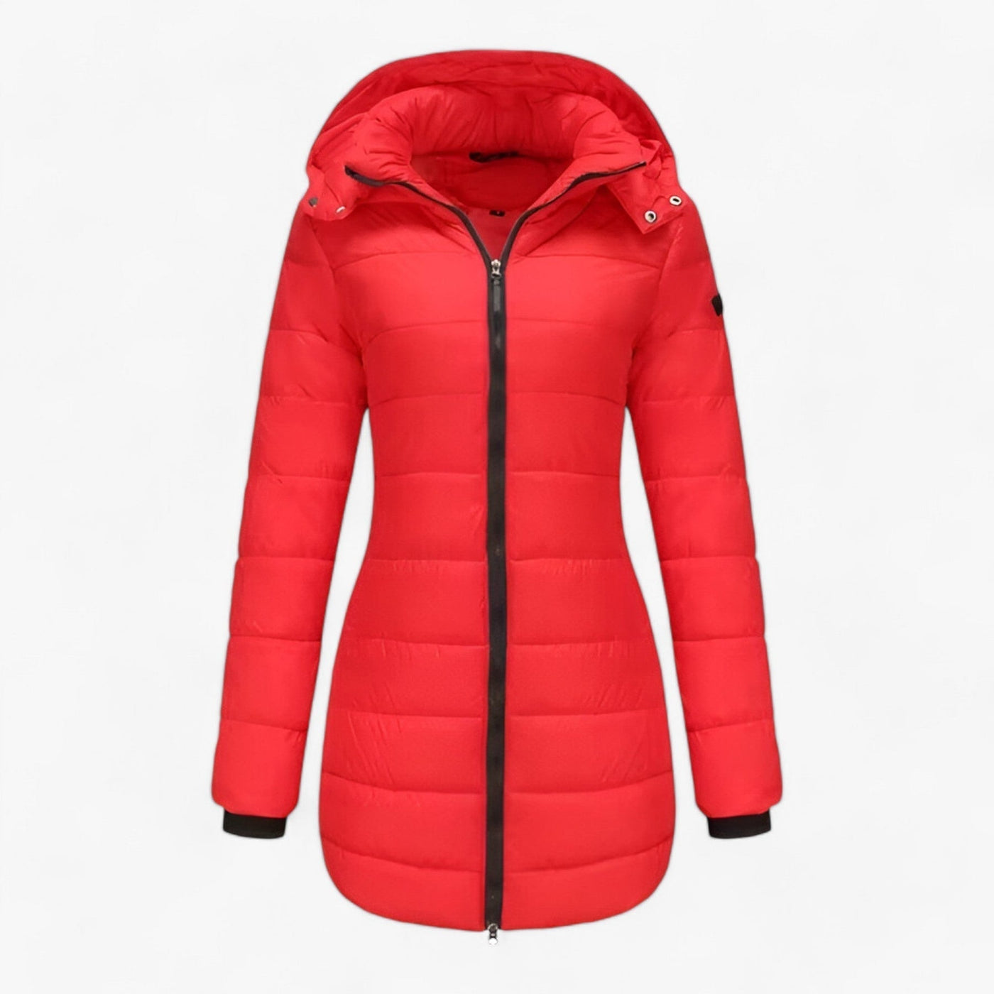 Down Jacket | Hooded | Mid Length | Long Puffer Coats | Women's Winter Jackets-Grace Aura