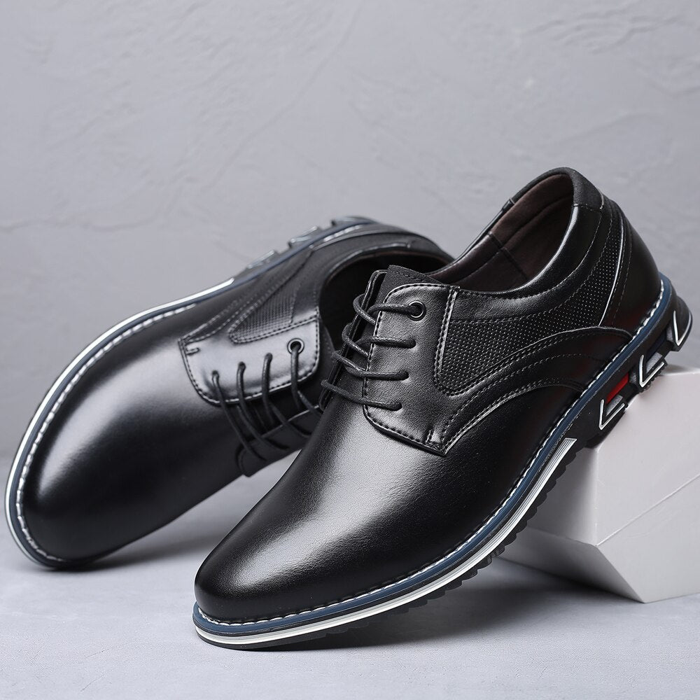 Dress Shoes | Comfortable | Lace-Up | Orthopedic Shoes | Men's Shoes-Grace Aura