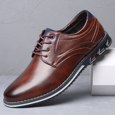 Dress Shoes | Comfortable | Lace-Up | Orthopedic Shoes | Men's Shoes-Grace Aura