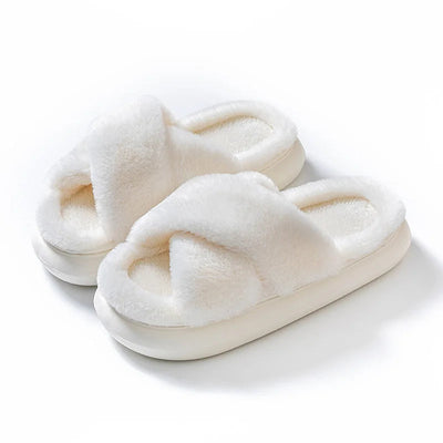 Fluffy Slippers | Warm | Indoor | Winter Slippers | House Slippers-Grace Aura