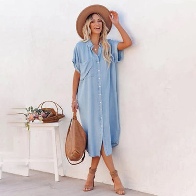 GREER - Relaxed casual dress-Grace Aura