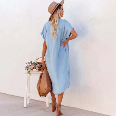 GREER - Relaxed casual dress-Grace Aura