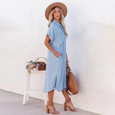 GREER - Relaxed casual dress-Grace Aura