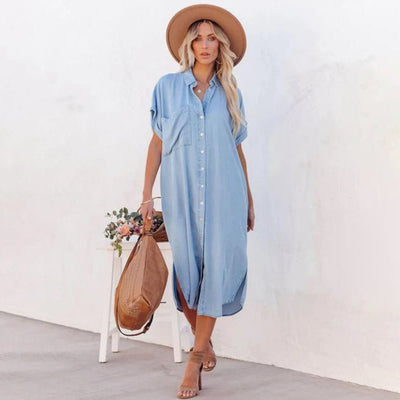 GREER - Relaxed casual dress-Grace Aura