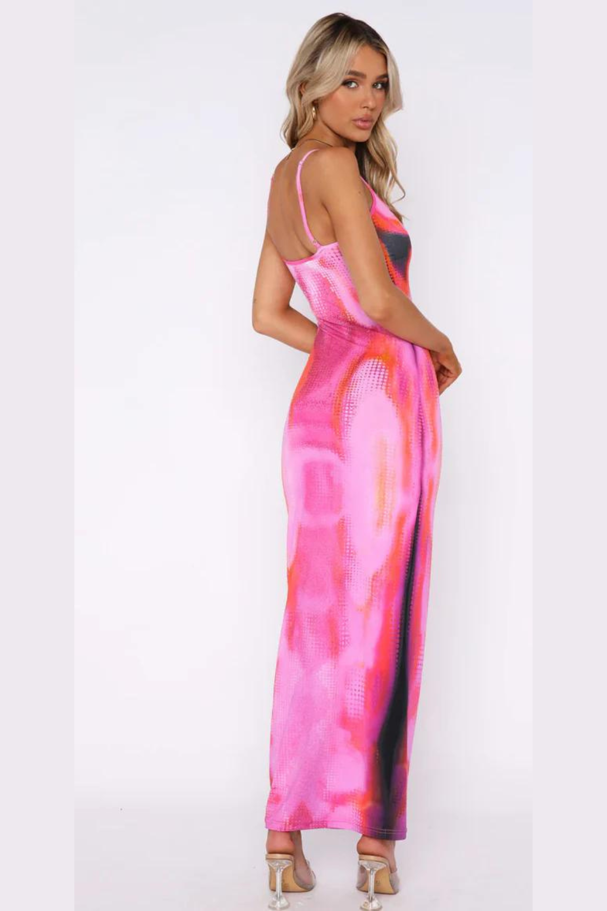 Galaxy Glow Maxi Dress-Grace Aura