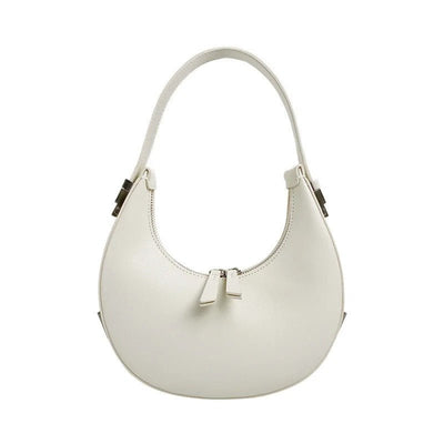 Half Moon Bag | Trendy | Zipper | Shoulder Bag | Small Bag-Grace Aura