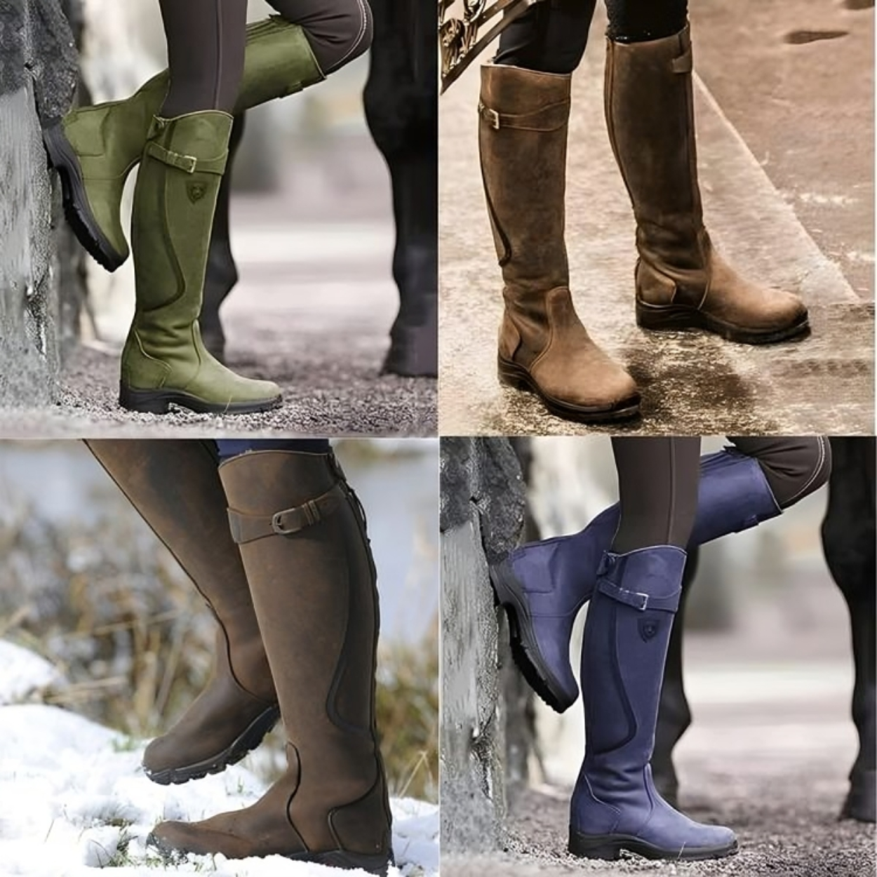 Knee-high Boots | Waterproof | Non-Slip | Riding Boots | Women's Boots-Grace Aura