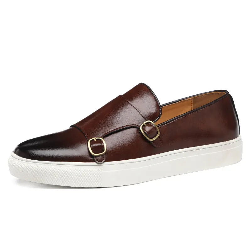 Leather Shoes | Comfortable | Slip-On | Loafers | Men's Shoes-Grace Aura