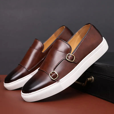 Leather Shoes | Comfortable | Slip-On | Loafers | Men's Shoes-Grace Aura