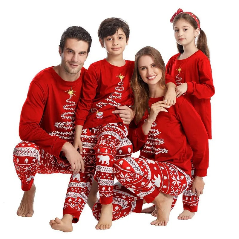 Matching Pajamas - Cozy - Long Sleeve - Matching Christmas pjs - Family Christmas Pajamas-Grace Aura