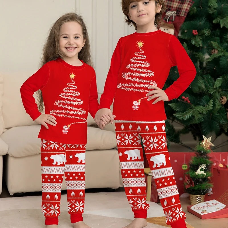 Matching Pajamas - Cozy - Long Sleeve - Matching Christmas pjs - Family Christmas Pajamas-Grace Aura