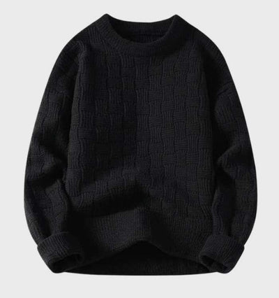 Men's Jumper | Crewneck | Warm | Knitted Sweater | Chunky Sweater-Grace Aura