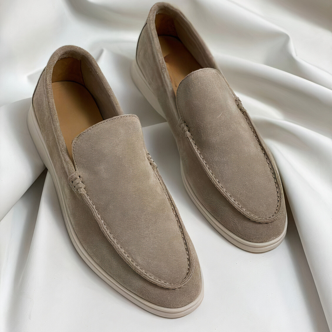 Men's Loafers | Comfortable | Slip-On | Suede Loafers | Men's Shoes-Grace Aura