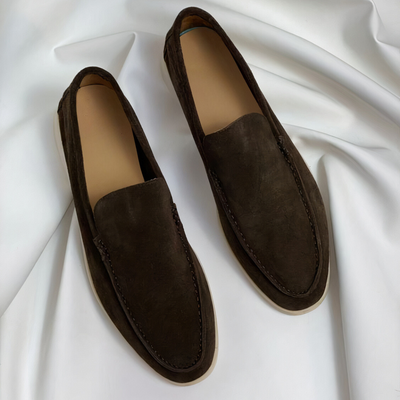 Men's Loafers | Comfortable | Slip-On | Suede Loafers | Men's Shoes-Grace Aura