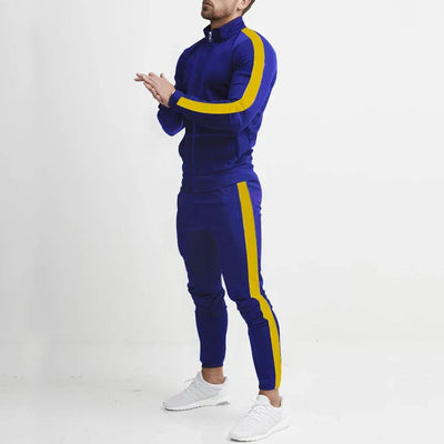 Men's Tracksuit | Two-Piece | Zip-Up | Jogger Set | Men's Activewear-Grace Aura