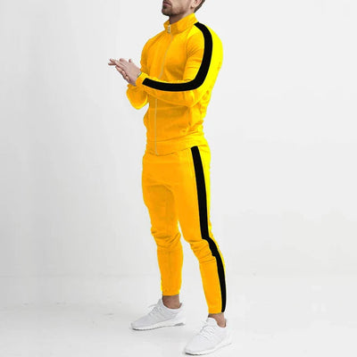 Men's Tracksuit | Two-Piece | Zip-Up | Jogger Set | Men's Activewear-Grace Aura