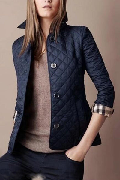 Quilted Jacket | Lightweight | Slim | Autumn Jacket | Women's Jacket -Grace Aura