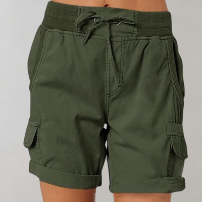 SERAPHINE | Elevated high-waisted shorts for women-Grace Aura