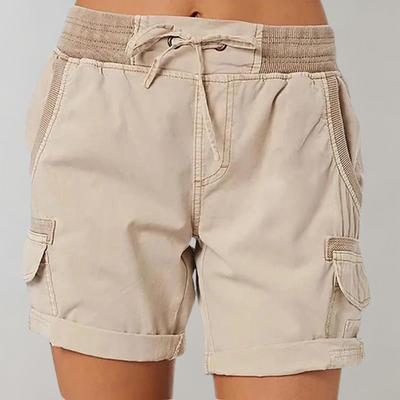 SERAPHINE | Elevated high-waisted shorts for women-Grace Aura