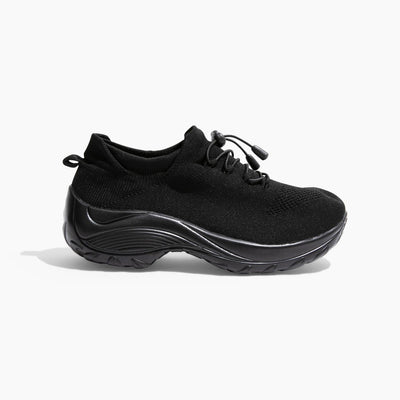 Slip-On Sneakers - Orthopedic - Air Cushion - Thick Sole Sneakers - Women's Trainers-Grace Aura