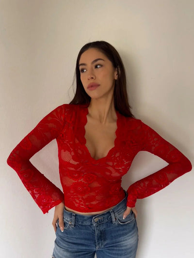 The Perfect Lace Top-Grace Aura