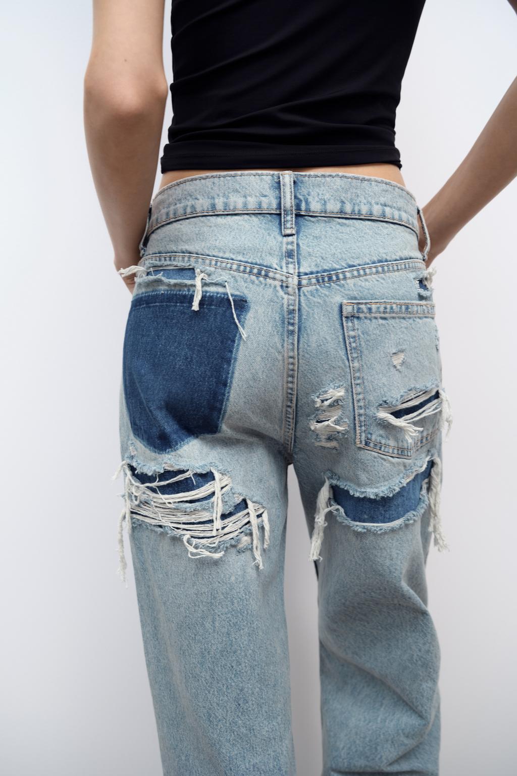 The Viral Ripped Naes Jeans-Grace Aura