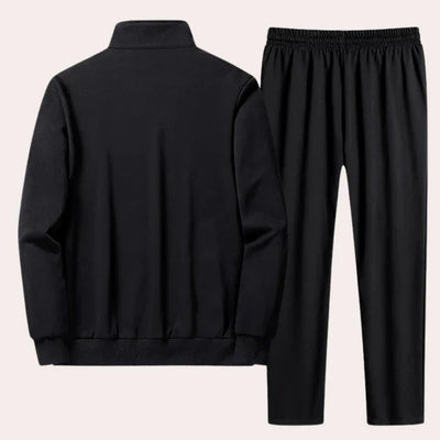 Tracksuit - Zip-Up - Elastic Waist - Jogger Set - Co-Ord Sets Men-Grace Aura