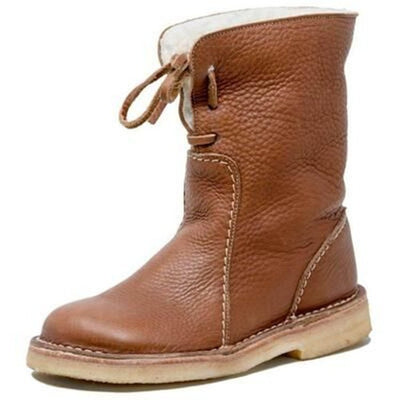 Winter Boots - Waterproof - Warm - Leather Boots - Women's Boots Wool Lined-Grace Aura