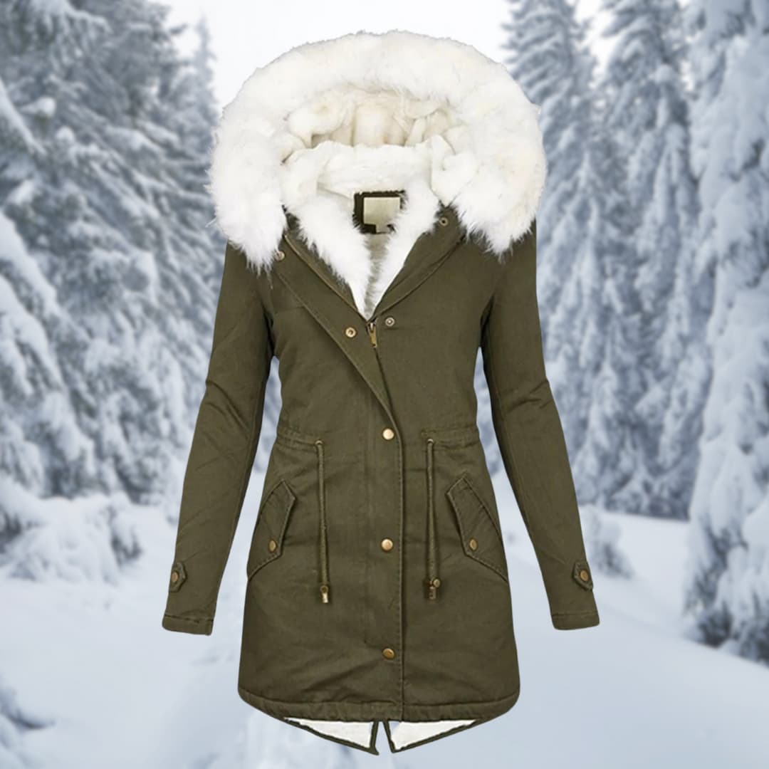 Winter Parka | Hooded | Fur Lined | Winter Coat | Winter Jackets Women-Grace Aura